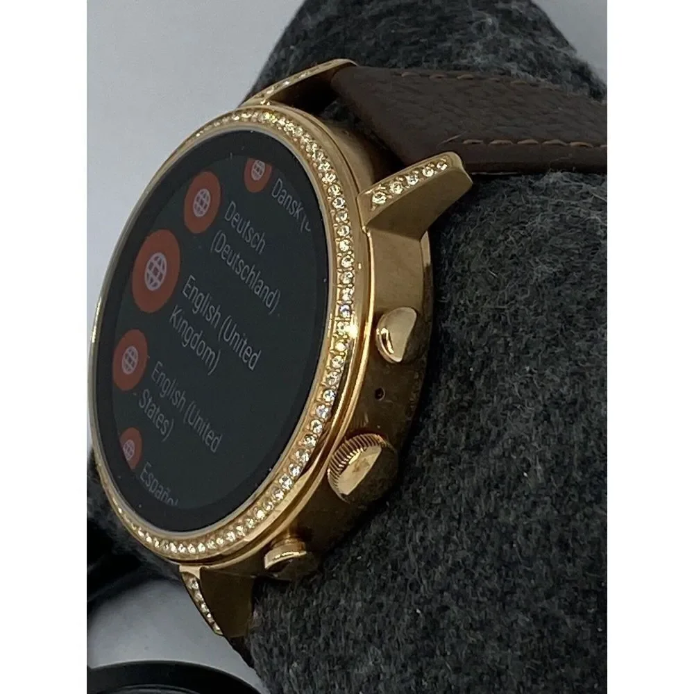 Fossil Gen 4 Authentic Digital Dial Smart Watch Custom Band FTW6011 CR142